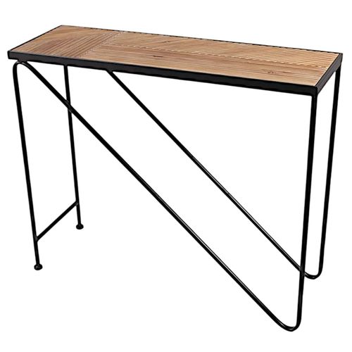 Console Design Bois Et Métal Atelier