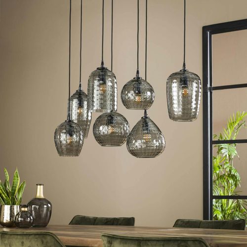 Suspension Vintage 7 Lampes Nova
