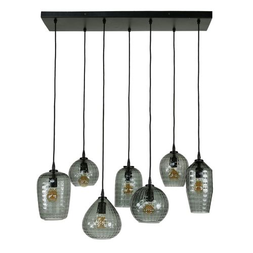 Suspension Vintage 7 Lampes Nova