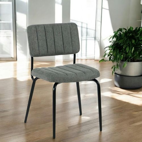 Chaise Vintage Grise Fairlie (lot De 2)