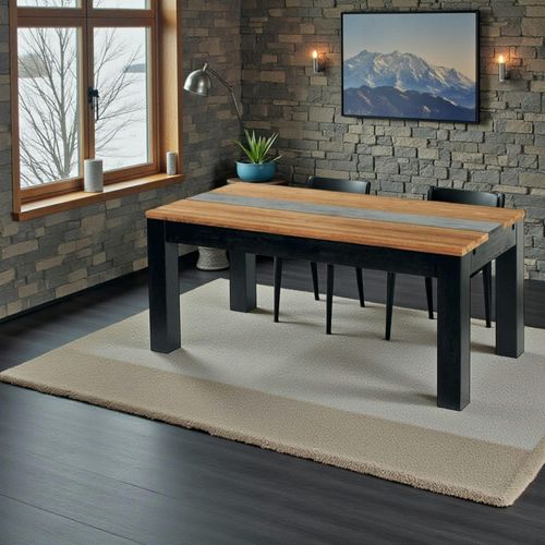 Table à Manger En Bois 180 Cm Portree