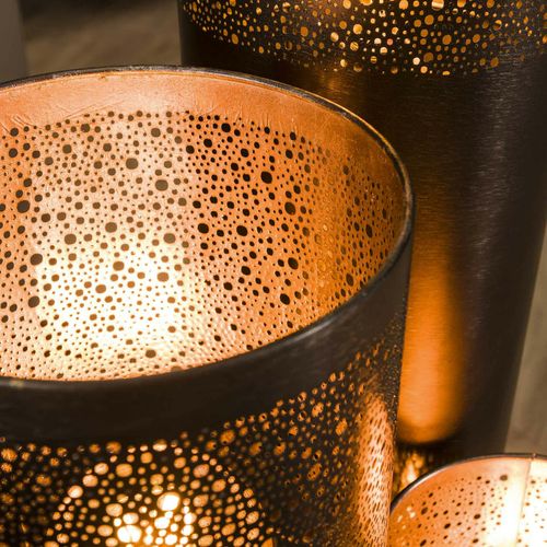 Lampadaire Noir Effet Étoilé 120 Cm Ralf