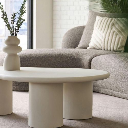 Canapé 4 Places Arrondi - Marron, Méridienne Gauche Berlin