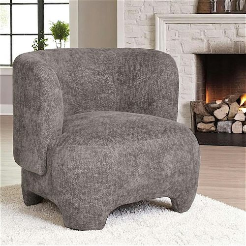 Gros Fauteuil Design Gris Berlin
