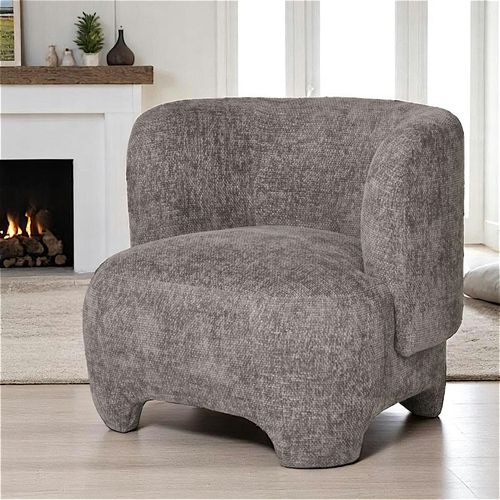 Gros Fauteuil Design Gris Berlin