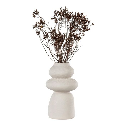 Vase Design En Céramique Beige