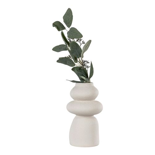 Vase Design En Céramique Beige