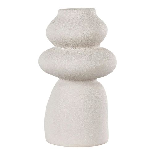 Vase Design En Céramique Beige