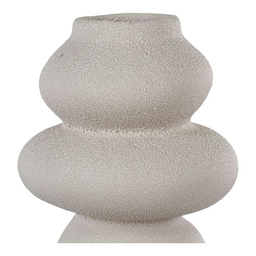 Vase Design En Céramique Beige