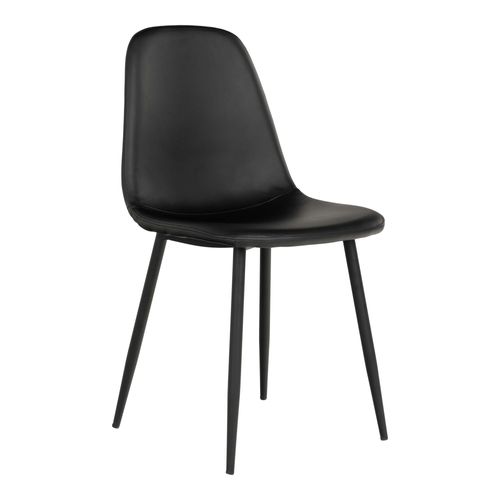 Chaise De Salle à Manger Noire (lot De 2) Berlin