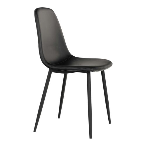 Chaise De Salle à Manger Noire (lot De 2) Berlin