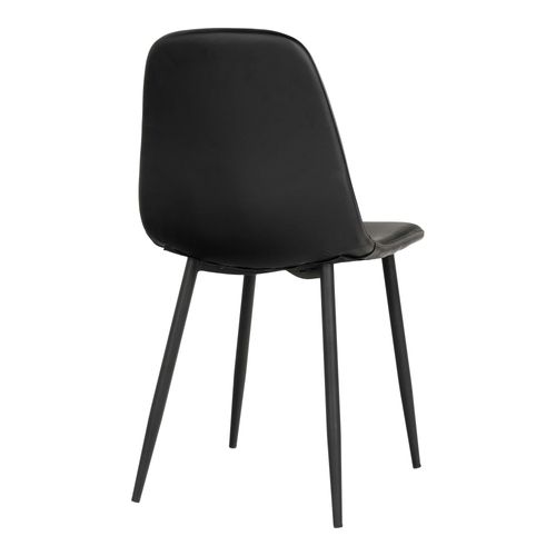 Chaise De Salle à Manger Noire (lot De 2) Berlin