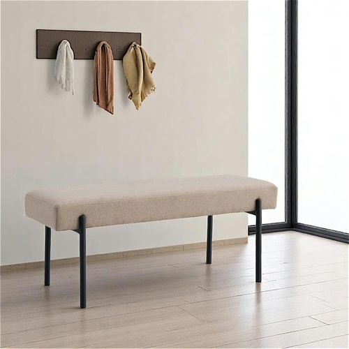 Banc D'entrée Gris Minéral, Style Moderne Bruges