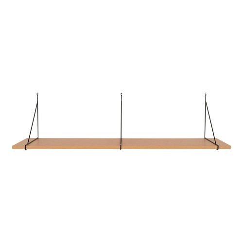 Etagère Murale Design Effet Bois 120 Cm Tallinn