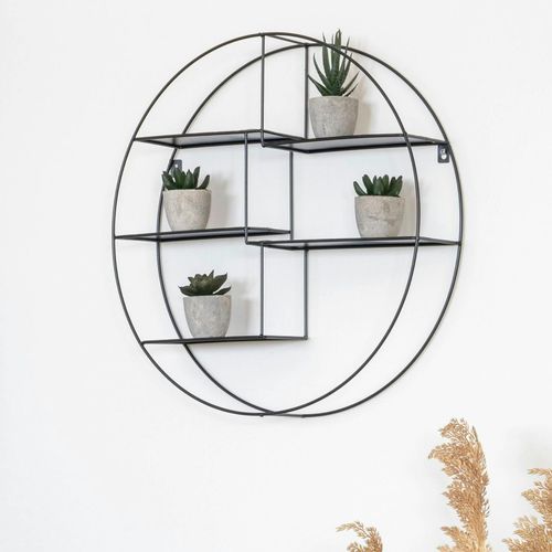 Etagère Murale Ronde Déstructurée D.47 Cm Tallinn