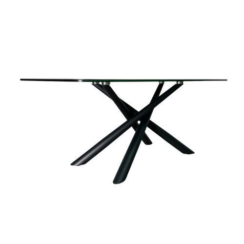 Table Basse En Céramique Anthracite Bords Ronds Lombardie