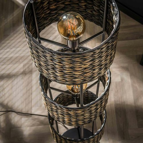 Lampe Sur Pied En Jacinthe D'eau 3 Abat-jour Tasmanie