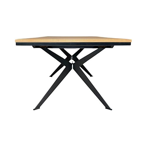 Table Rectangulaire Extensible En Chêne Huilé 180 Cm Palerme