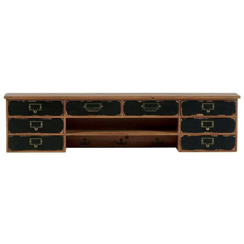 Etagère Murale/portemanteaux 8 Tiroirs Lamphun