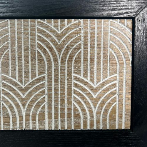 Buffet 2 Portes Bois Et Métal Décor Oriental