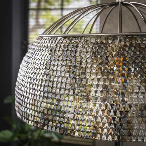 Lampadaire De Salon Avec Abat-jour Effet Maille Tribeca