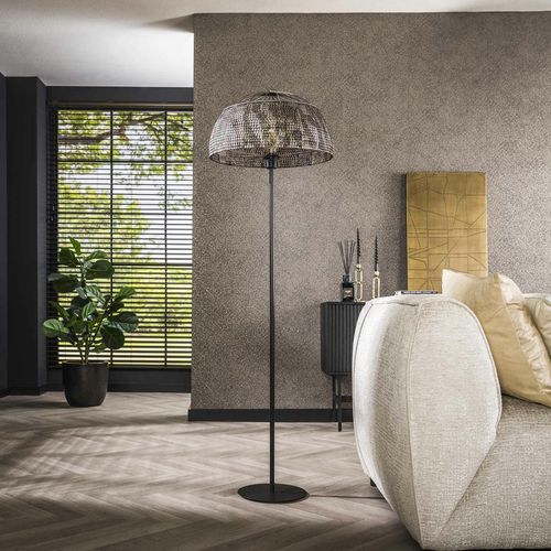 Lampadaire De Salon Avec Abat-jour Effet Maille Tribeca