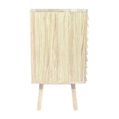 Buffet En Bois De Chêne Blanc (4 Portes) Cologne