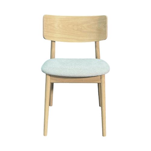 Chaise En Bois Moderne (finition Chêne Blanc) Cologne