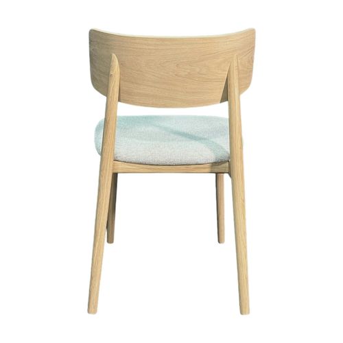 Chaise En Bois Moderne (finition Chêne Blanc) Cologne