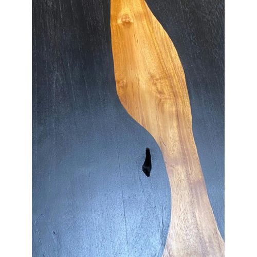 Console Racine Noire Et Naturelle Arizona