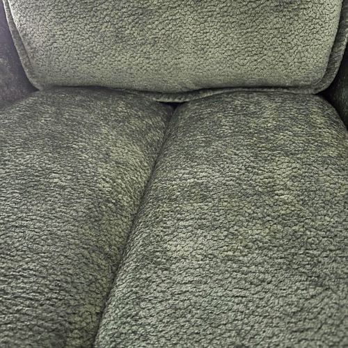 Chaise Pivotante Coussin Et Poignée Tissu Vert (lot De 2) Iena