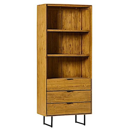 Bibliothèque Colonne En Teck Recyclé Depok