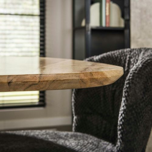 Table à Manger En Bois D'acacia Forme Triangulaire 135 Cm Melbourne