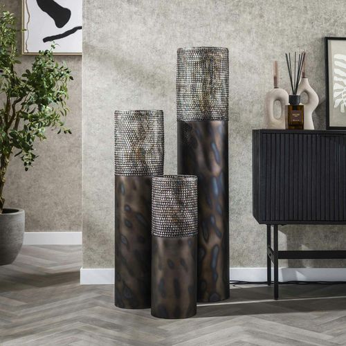 Lampadaire Cylindrique Ajouré 60 Cm Ralf