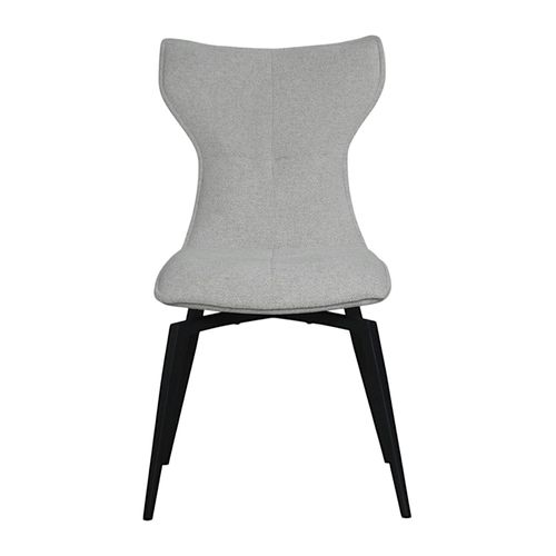 Chaise Beige Pivotante En Velours Avec Passepoil (lot De 2) Lombardie