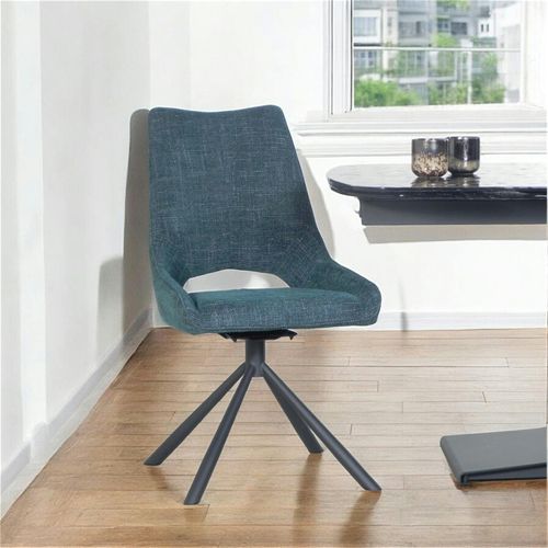 Chaise Contemporaine Pivotante Lagon (lot De 2) Ligurie