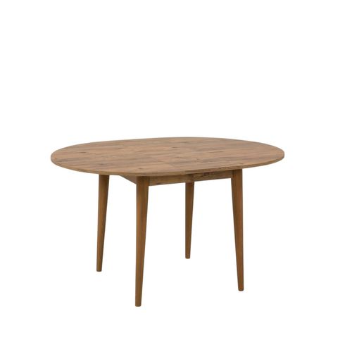 Table Ronde Extensible Effet Pin Ø100-131 Cm Orina