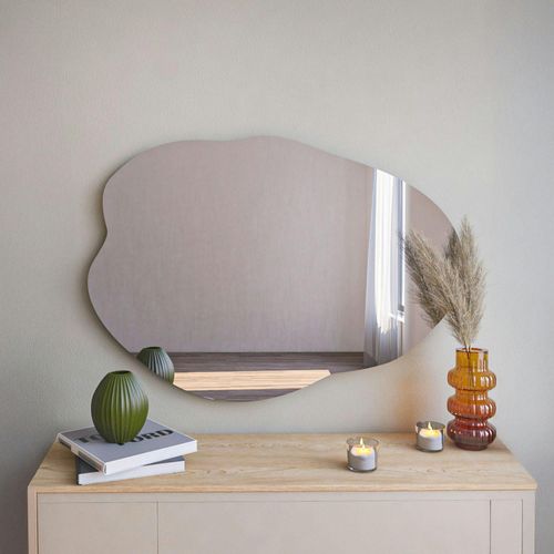 Miroir Design Organique Forme Libre 85 Cm - Style Naturel Cody