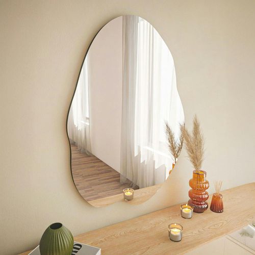 Miroir Design Organique Forme Libre 85 Cm - Style Naturel Cody