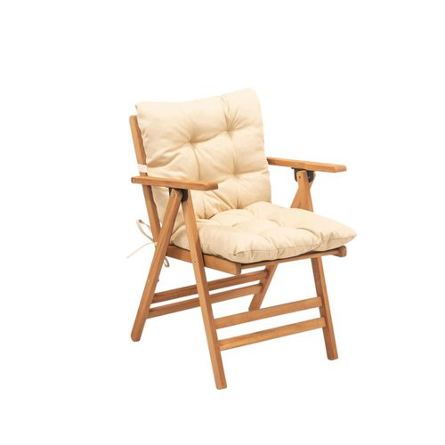 Salon De Jardin En Bois - Compact et Confort Sora