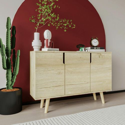 Buffet Salle à Manger Moderne à Poignées Intégrées Marfa