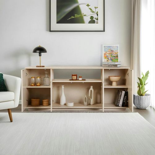 Buffet Salle à Manger Moderne Nude 1 Niche Centrale Marfa