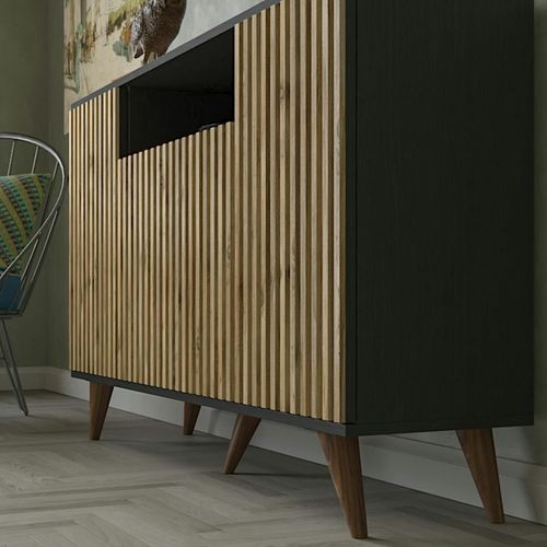 Buffet De Salle à Manger Moderne Motif Baguette Marfa