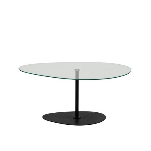Table Basse En Verre, Forme Triangle Organique Tulum