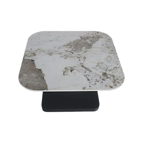 Table Basse Céramique Marbrée Plateaux Déployants Lombardie