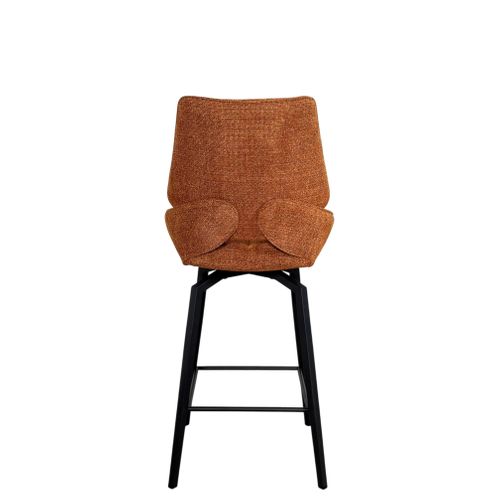 Chaise De Bar Pivotante Rouille Assise Baquet (lot De 2) Ligurie