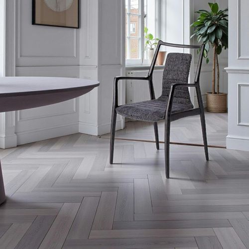 Chaise Design Anthracite à Structure Noire (lot De 2) Alder