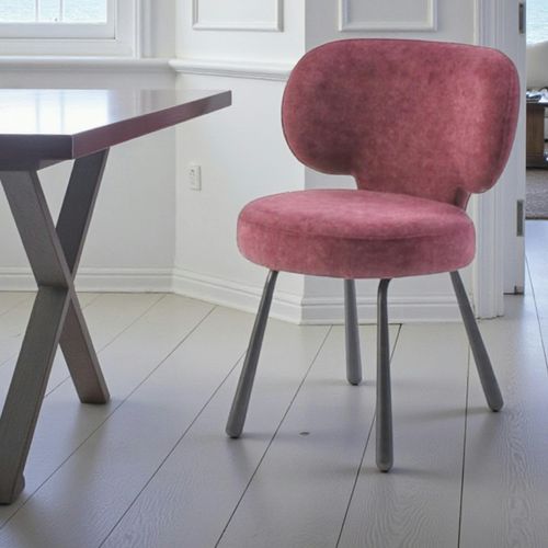 Chaise De Salle à Manger Prune, Assise Ronde (lot De 2) Ligurie