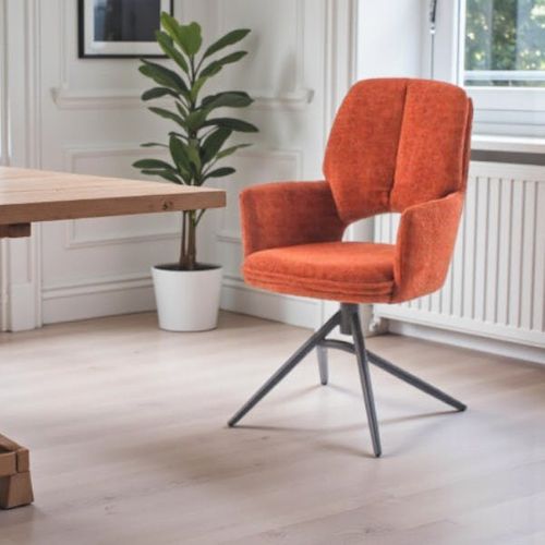 Chaise Pivotante Terracotta Double Coussinage (lot De 2) Ligurie