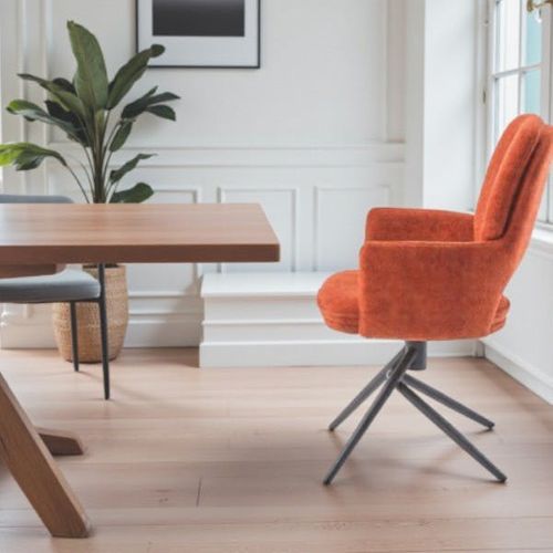 Chaise Pivotante Terracotta Double Coussinage (lot De 2) Ligurie